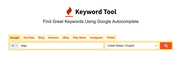 Keyword tool