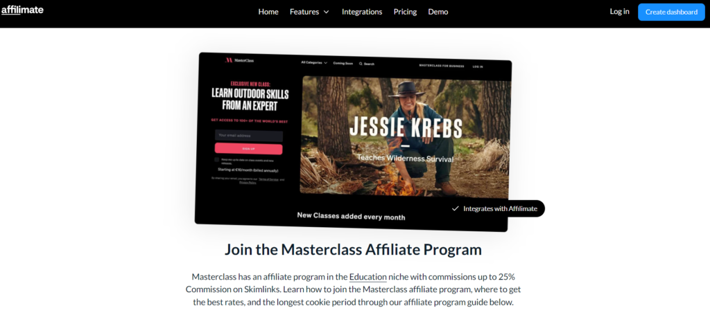15 Best Education Affiliate Programs  Master class affiliate program